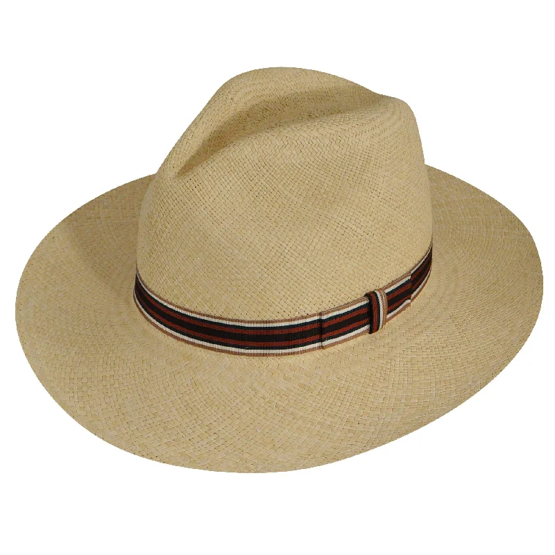 Beanies for road trip accessories-Pantropic Benny Classic Panama Fedora Hat