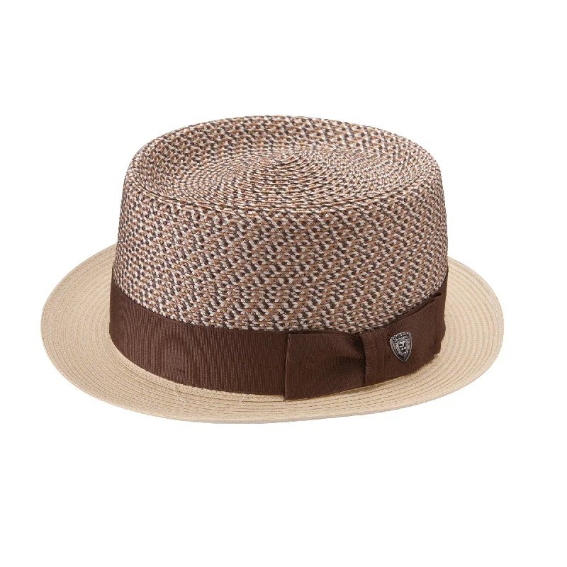 Headbands with non-slip fabric-Dobbs Surfin' Safari Milan Braid Fedora