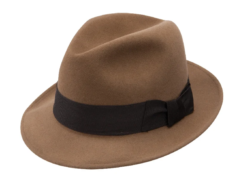 Beanies for versatile layering looks-Dobbs Reliant Fur Felt Fedora