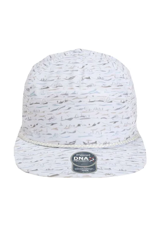 mens hats cool outdoor looks-Imperial Mens The Aloha Rope Moisture Wicking Adjustable Hat - Desert