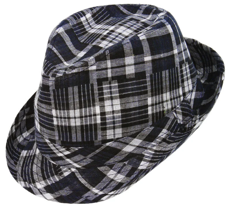 Headbands for running-Catalina Madras Fedora