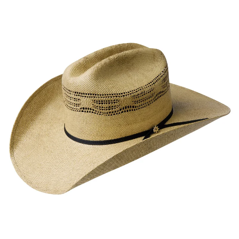 Headbands for keeping hair in place-Bailey Western Costa Straw Western Hat