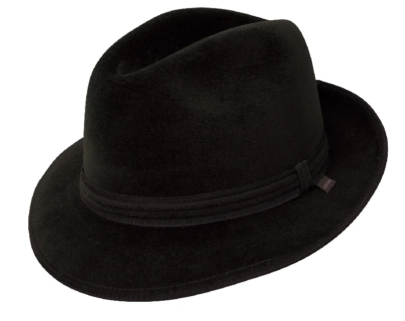 Beanies with graphics-Stetson Dorset Fur Felt Fedora