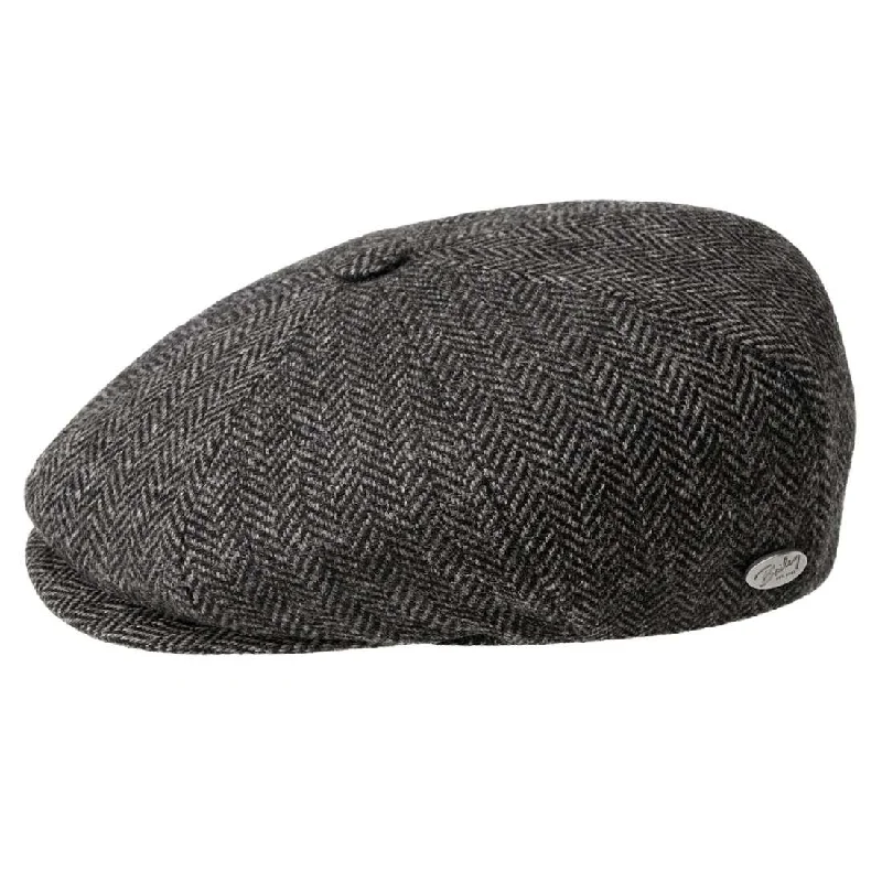 Beanies with perfect fall look-Bailey of Hollywood Galvin Herringbone Ivy Cap