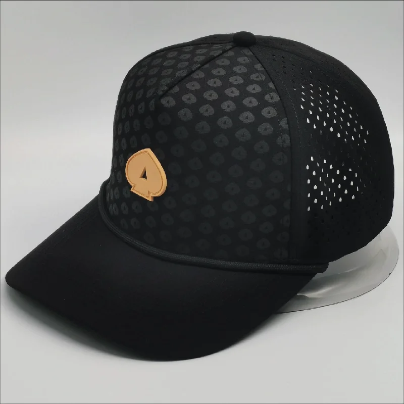 Beanies with smooth textures-Team ACE Laser-Mesh Hat by ACE Pickleball