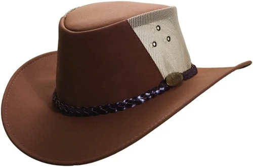 Headbands with glitter-Jacaru Australia Buffalo Vent Crown Outback Hat