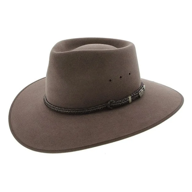 Beanies for women-Akubra Cattleman Hat - Fawn