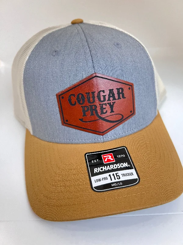 Beanies for perfect snow activities-Cougar Prey hat | Richardson 115 Snapback hat