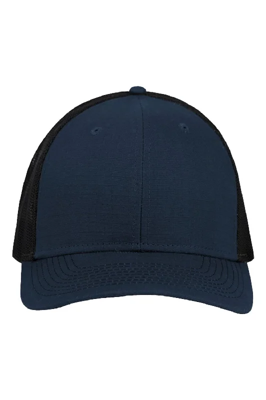 mens hats trendy casual look-Dri Duck Mens Legion Snapback Hat - Navy Blue