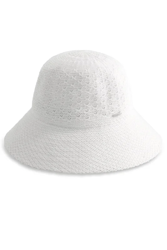 sun hat for sunburn prevention-Marina Sun Hat | White