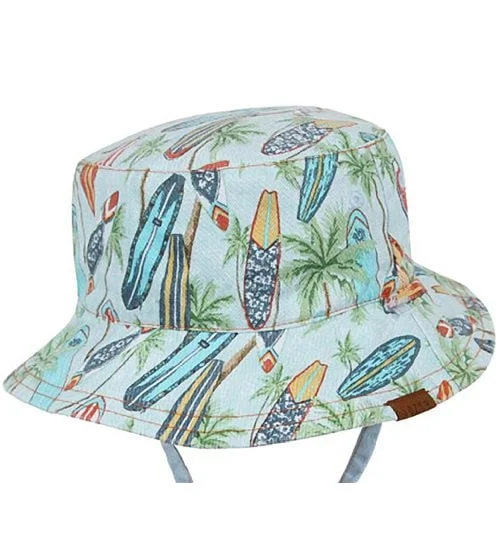 Bucket hats for all types of trips-Dozer Boys Bucket Koby - Natural