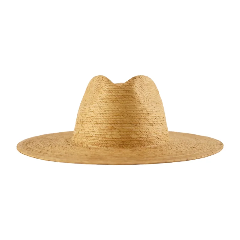 best sun hat for protection against rays-Coasta Wide Brim Sun Hat - Natural Palm