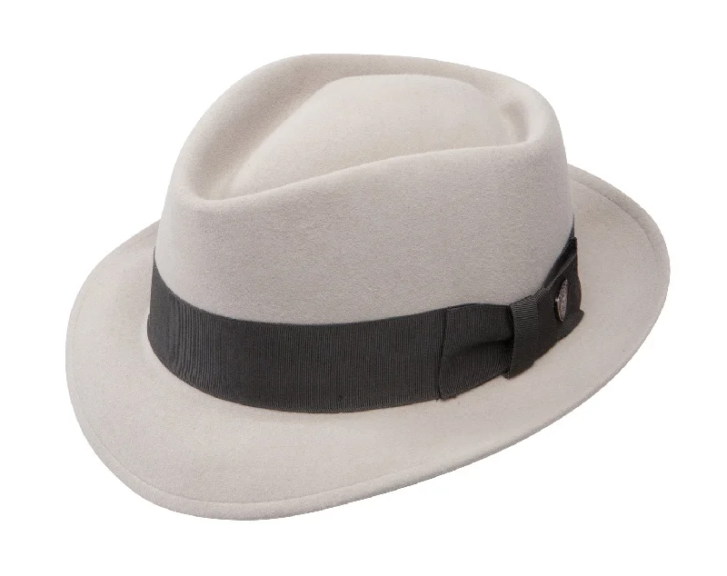 Beanies for road trip accessories-Dobbs Los Feliz Fur Felt Fedora