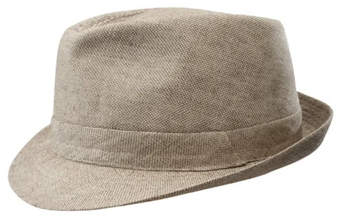 Sports headbands for women-Stetson Palmdale Linen Fedora Hat