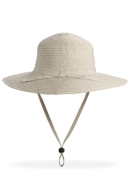 comfortable sun hat-Shelly Shapeable Travel Sun Hat | Tan