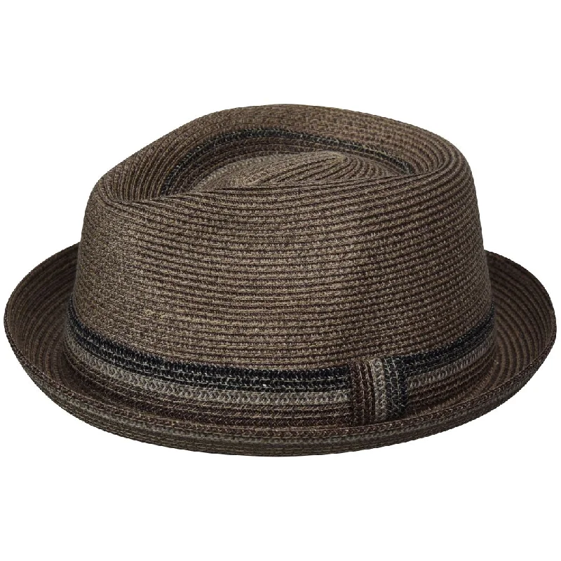 Beanies with versatile designs-Pantropic Packable Braided Trekker Trilby