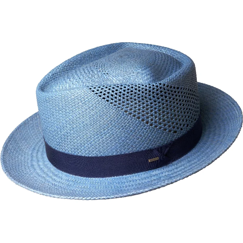 Beanies with sophisticated designs-Bailey Hurtle Genuine Panama Hat