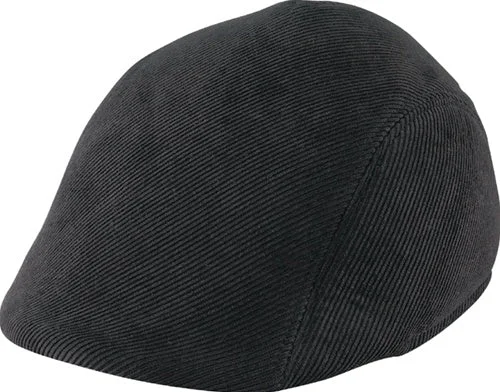 Headbands for trendy fashion looks-Henschel Corduroy Duckbill Riding Cap