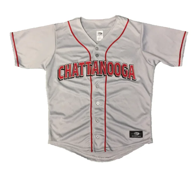 womens hats for snowy weather protection-Chattanooga Lookouts Women's Road Sublimated Replica Jersey