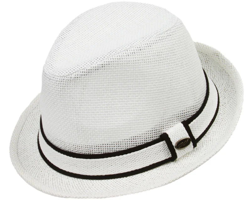 Headbands for gym-goers-La Jolla Paper Straw Fedora