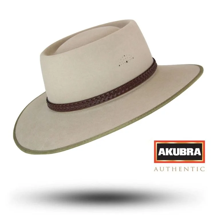 Beanies for fashionable streetwear looks-Akubra Plainsman Hat - Sand