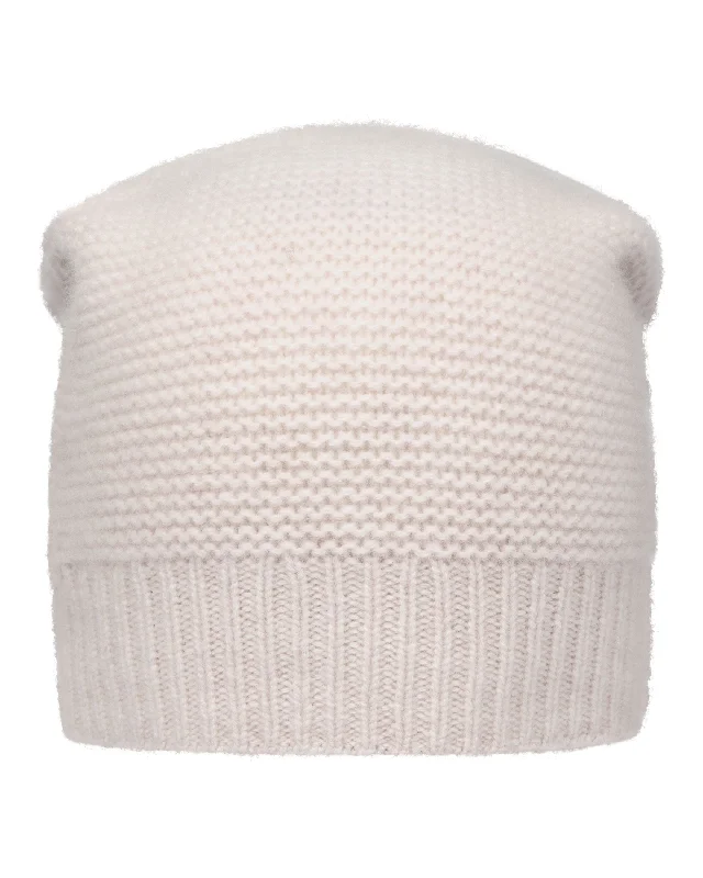 Beanies for family outings-Unisex Beanie Cashmere Hat Frost White