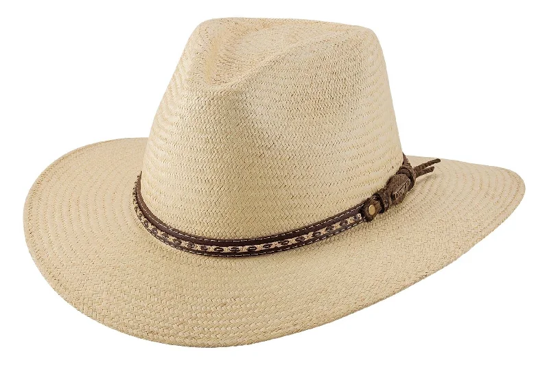 Headbands for summer outdoor activities-Brittoli Governor Panama Hat