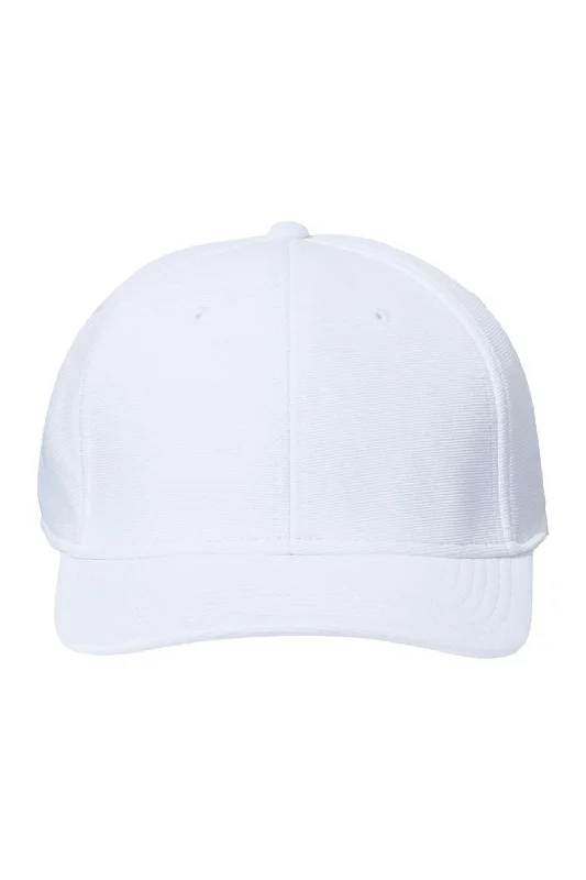 mens hats on sale-Atlantis Headwear Mens Sustainable Performance Adjustable Hat - White