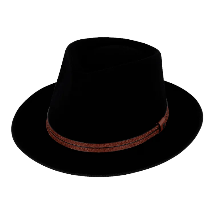 Headbands for daily wear styles-Kooringal Unisex Fedora Evolve - Black