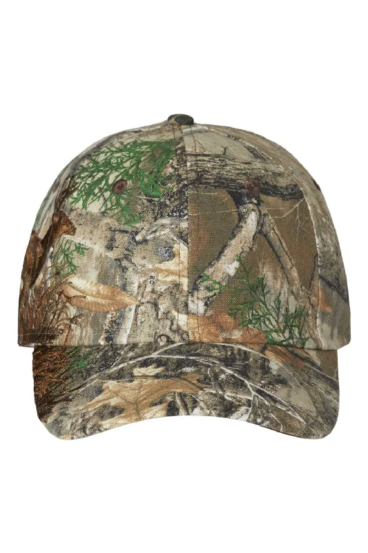 mens hats fashionable outdoors-Dri Duck Mens Running Buck Adjustable Hat - Realtree Edge