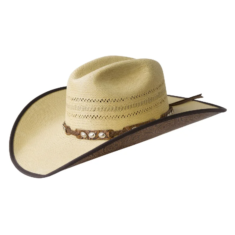 Beanies for stylish mountain trips-Renegade Savannah Straw Cowgirl Hat