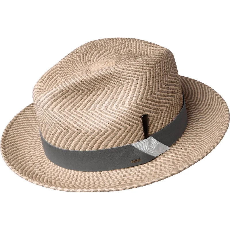 Beanies for stylish workout fashion-Bailey Rene Toquilla Straw Panama Hat