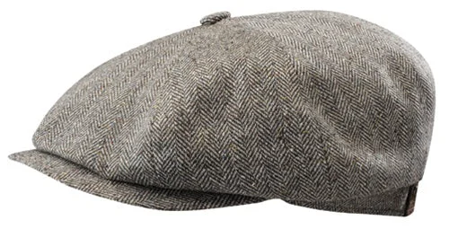 Beanies for women’s fashion-Stetson Hatteras Silk Newsboy Cap