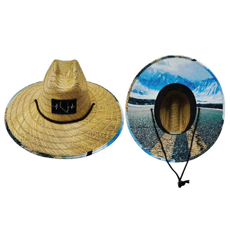 beach vacation sun hat-Nevada Straw | Sun Hat | Mountains