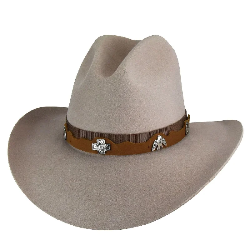 Beanies for layered cold weather outfits-Bailey Western Hobson 2X Western Hat